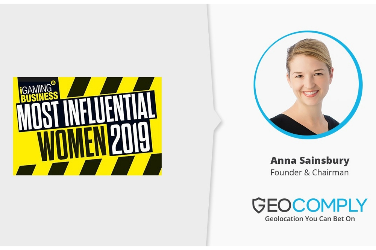 GeoComply’s Anna Sainsbury Makes List of iGaming’s Most Influential Women of 2019