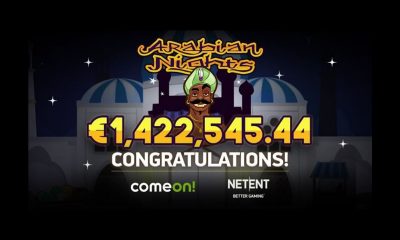 NetEnt’s Arabian Nights strikes again as lucky swede wins €1.4m jackpot