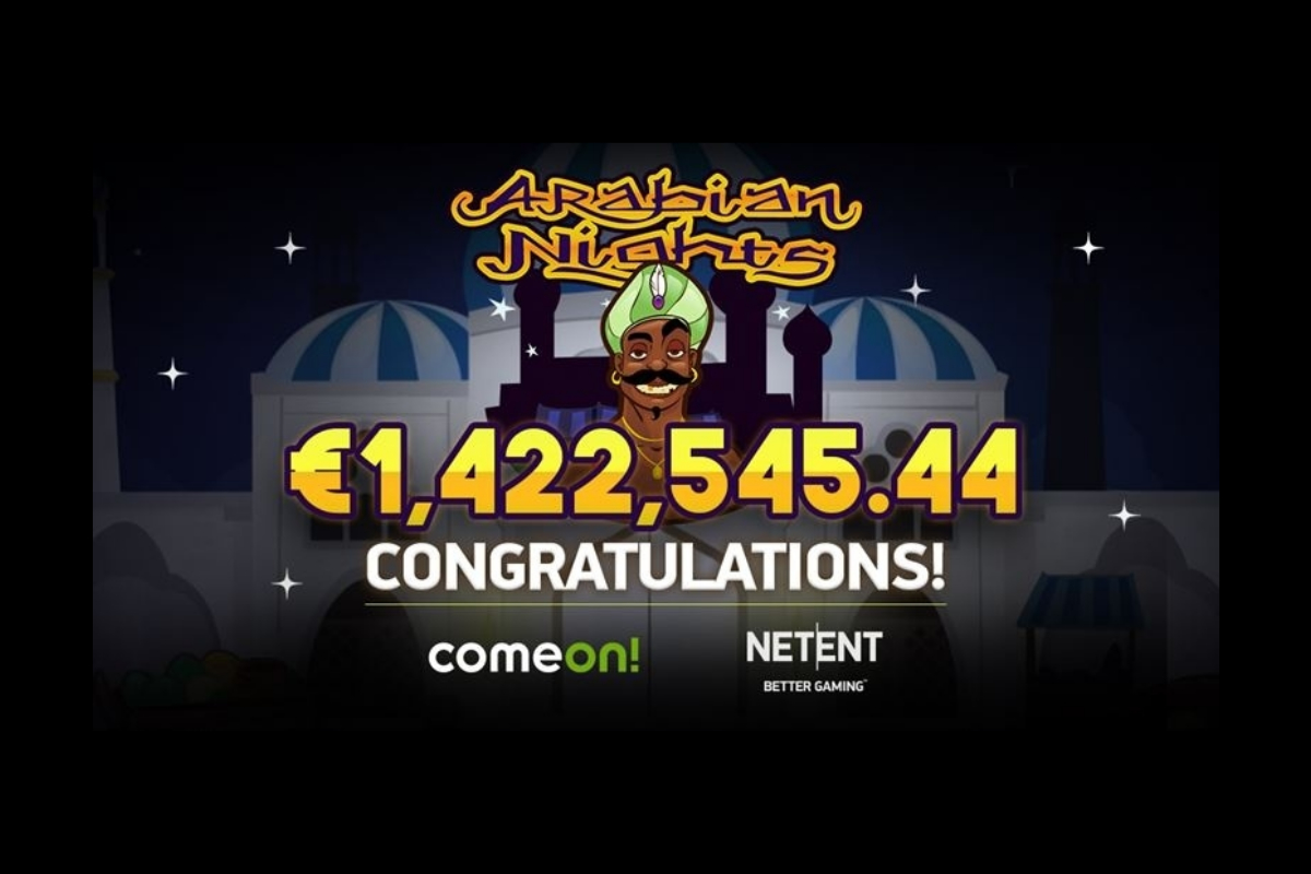 NetEnt’s Arabian Nights strikes again as lucky swede wins €1.4m jackpot