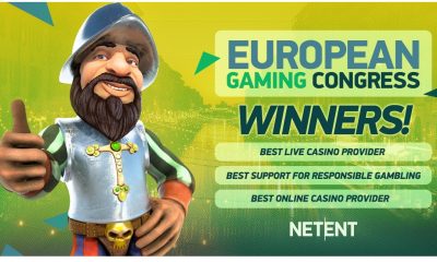 NetEnt scores hattrick at Southern European Gaming (SEG) Awards