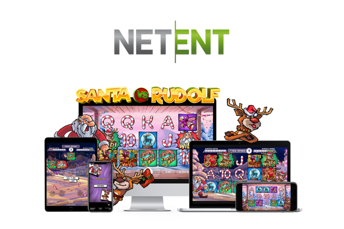 NetEnt in Santa vs Rudolf