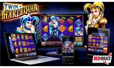 Enjoy this new release from Red Rake Gaming, "Twin Harlequin" with its explosive colors and many wins to be had