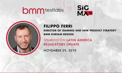 BMM to Exhibit at SiGMA 2019
