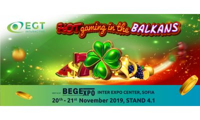EGT Interactive will exhibit at the 12th BEGExpo in Bulgaria