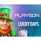 Playson signs content deal with Lucky Days Casino