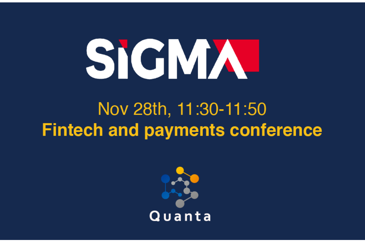 Quanta joins SiGMA, Nov 27th to Nov 29th