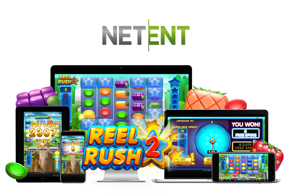 NetEnt with Reel Rush 2