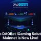 The DAOBet iGaming Solution Mainnet is Now Live