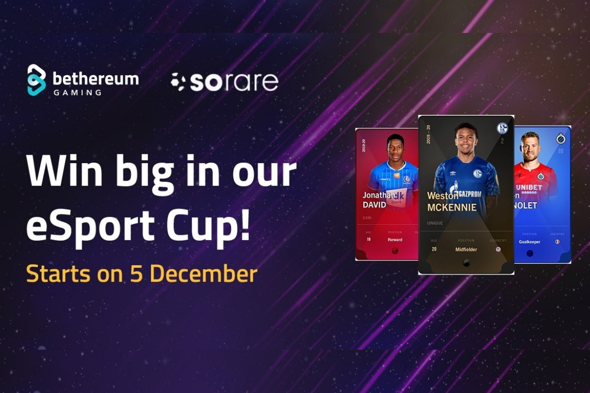 Bethereum partners with Sorare for the upcoming eSports Cup