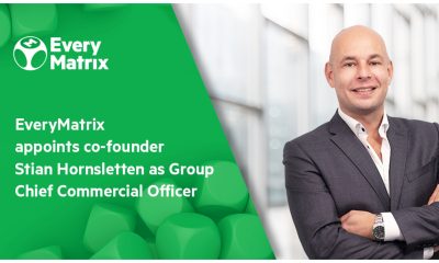 EveryMatrix appoints co-founder Stian Hornsletten as Group Chief Commercial Officer