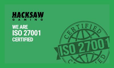 Hacksaw Gaming has been ISO certified!