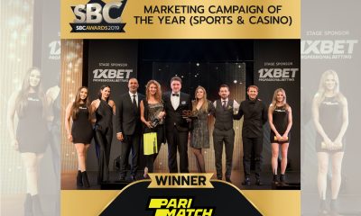 Parimatch crowned winners of Marketing Campaign of the Year at the 2019 SBC Awards