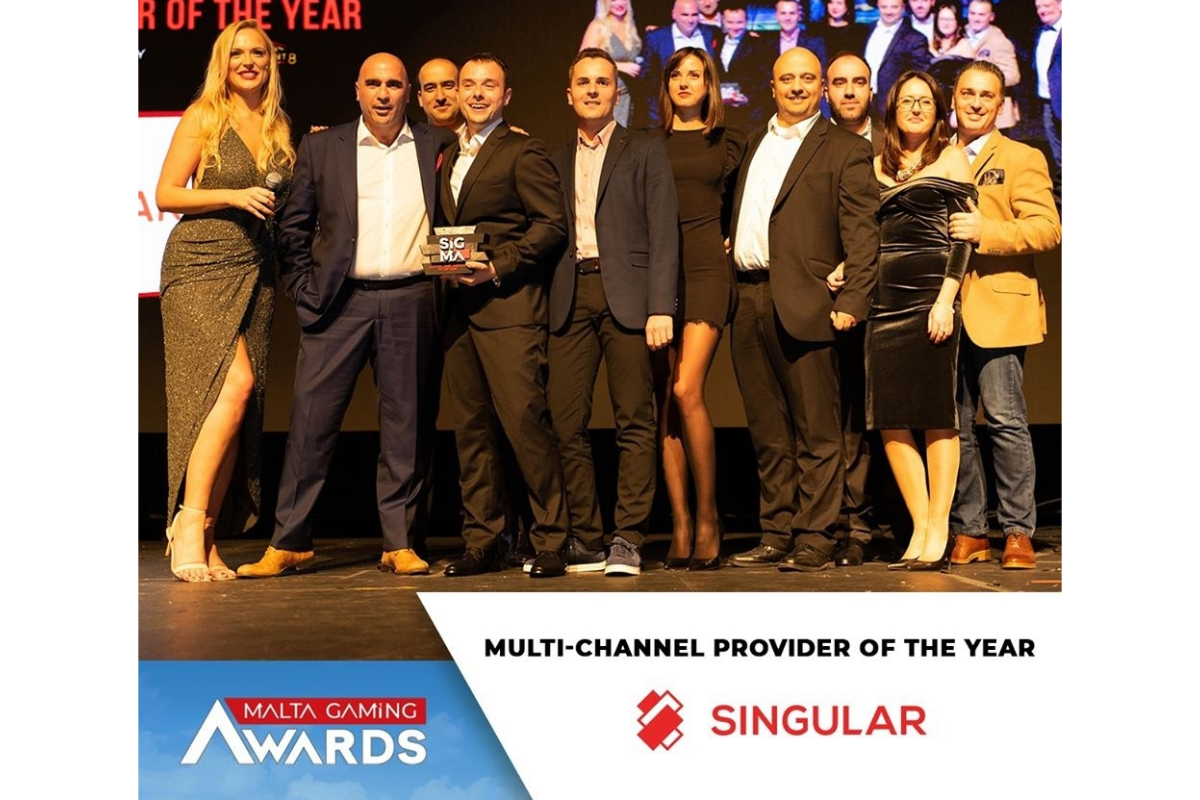 SINGULAR AWARDED MULTI-CHANNEL PROVIDER OF THE YEAR