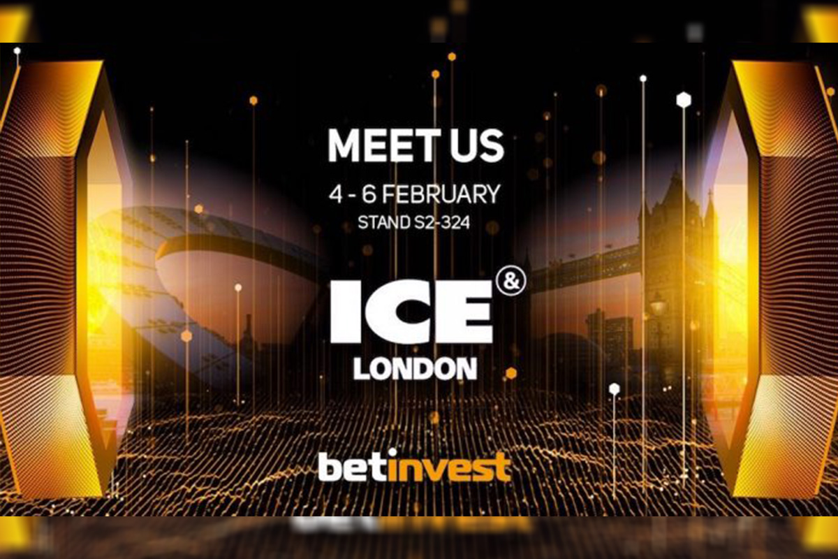 Betinvest to Showcase its New Online Slot Games at ICE London 2020