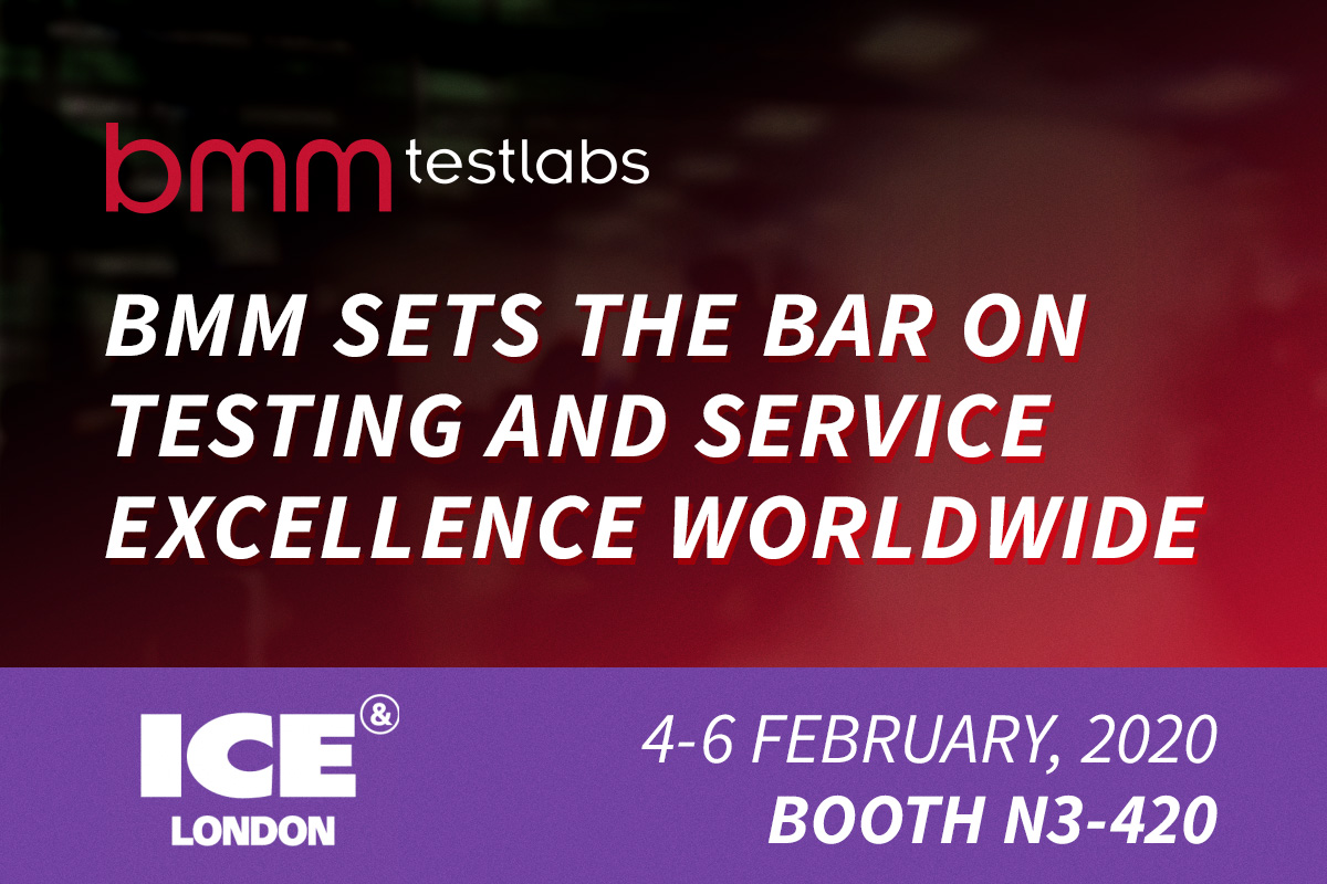 BMM Sets the Bar on Testing and Service Excellence Worldwide - ICE London 2020