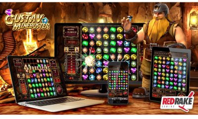 the new video slot from Red Rake Gaming: Gustav Minebuster