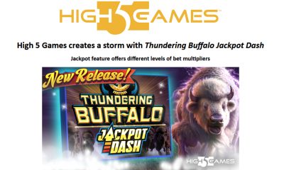 High 5 Games creates a storm with Thundering Buffalo Jackpot Dash