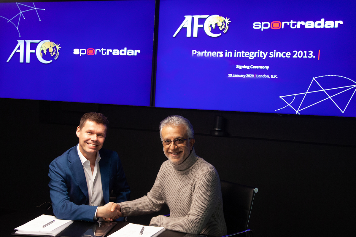 Sportradar Renews Integrity Partnership with AFC