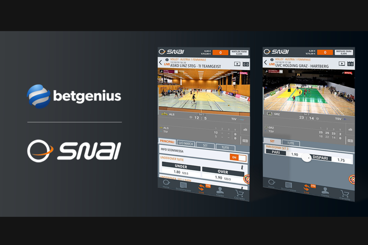 Snai signs-up to Betgenius streaming service in wide-ranging sportsbook deal