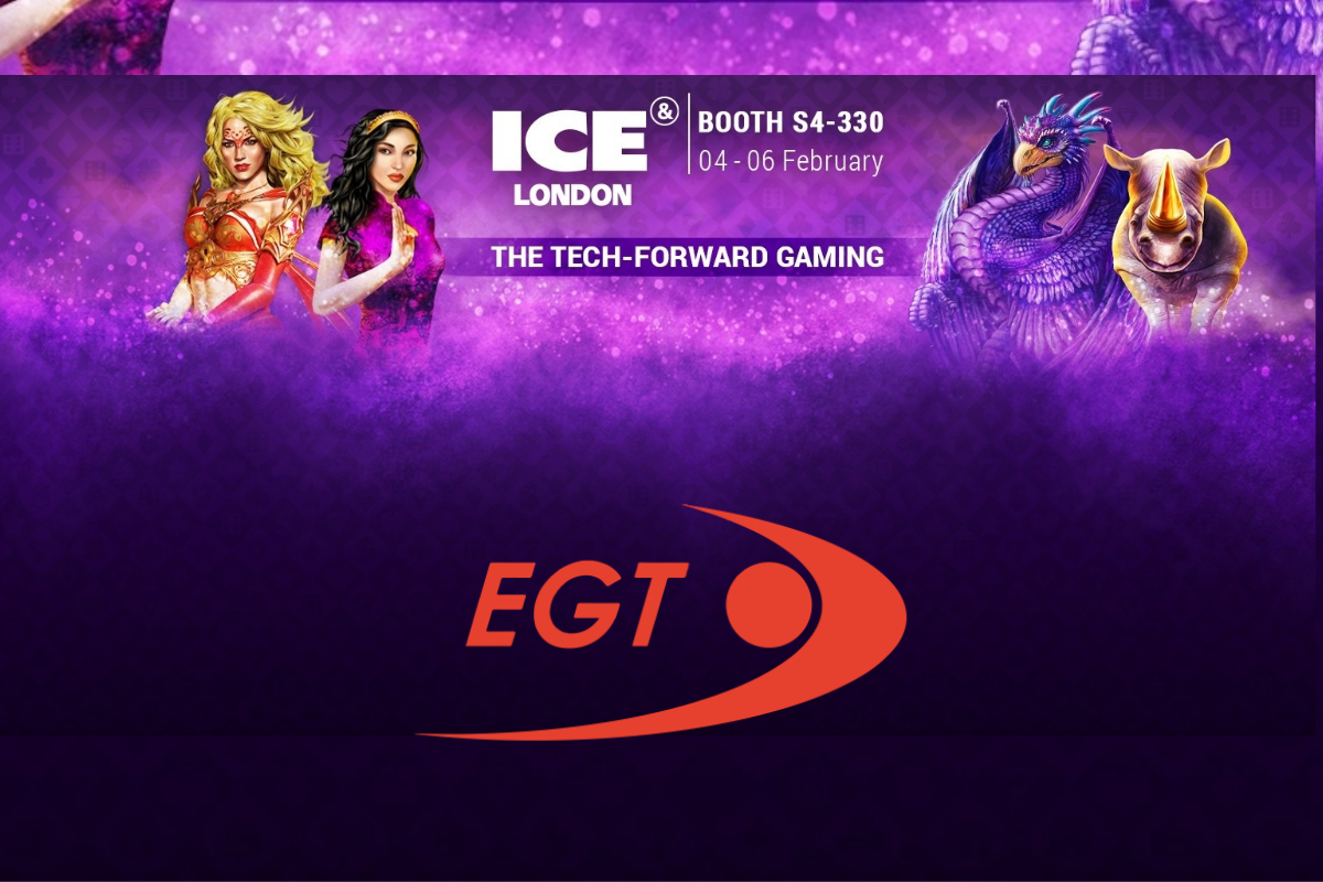 The tech-forward gaming with the EGT products at ICE 2020