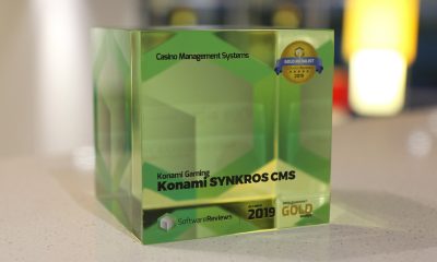 Konami's SYNKROS Awarded First Place in the Casino Management System Data Quadrant Awards