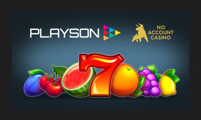 Playson signs content deal with No Account Casino