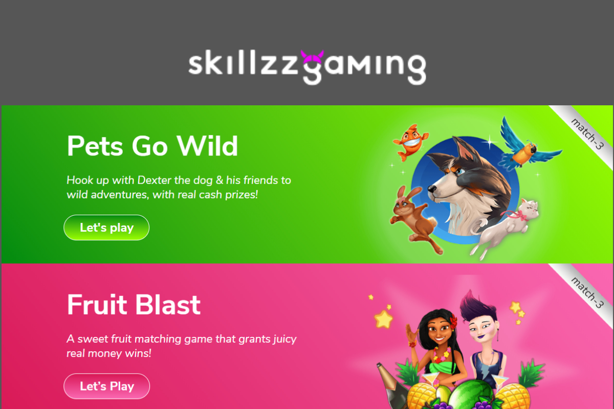 Skillzzgaming introduces the MATCH-3 games genre to the gaming scene