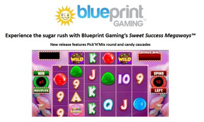 Experience the sugar rush with Blueprint Gaming’s Sweet Success Megaways™