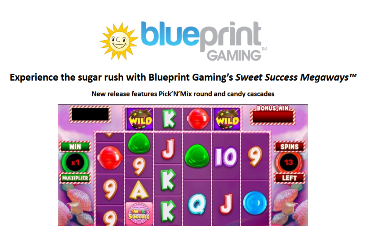 Experience the sugar rush with Blueprint Gaming’s Sweet Success Megaways™