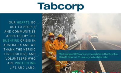 Tabcorp to donate more than $1.5 million to bushfire relief