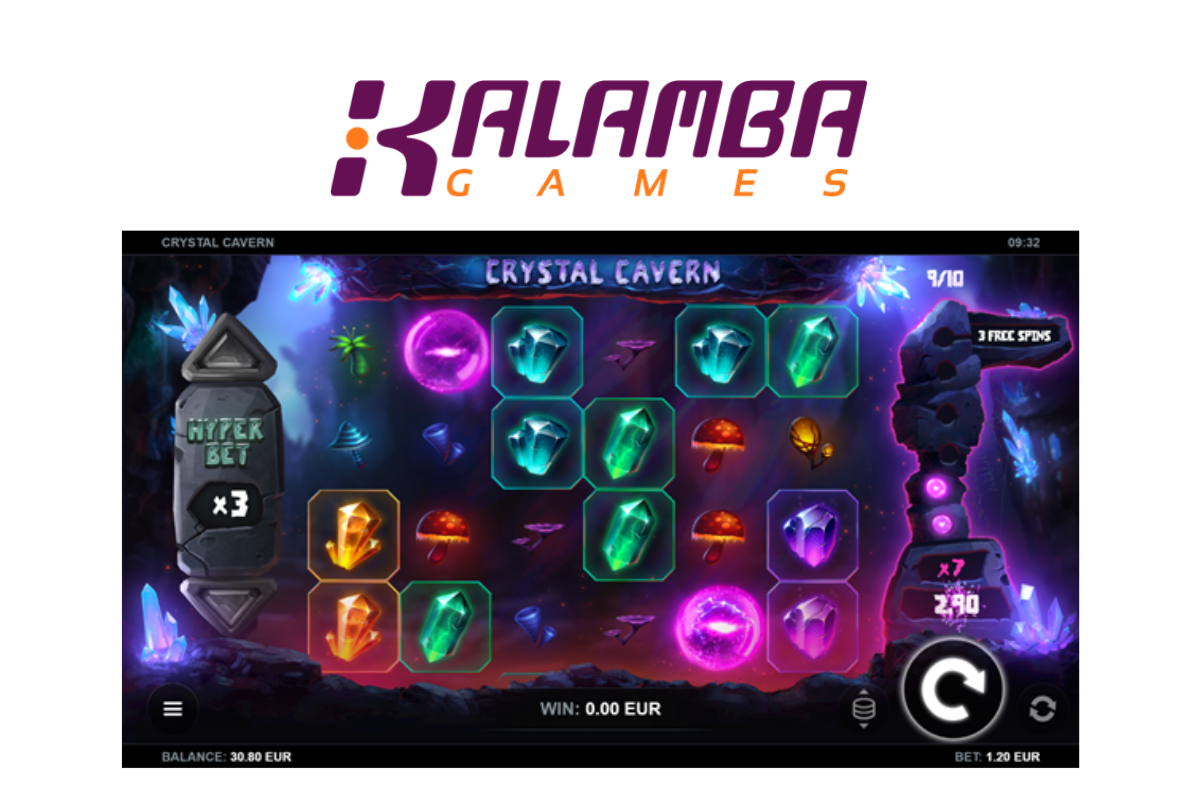 Kalamba Games new slot Crystal Cavern