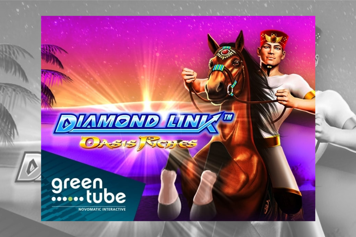 GREENTUBE'S - Diamond Link series expands with another gem-filled addition Diamond Link: Oasis Riches