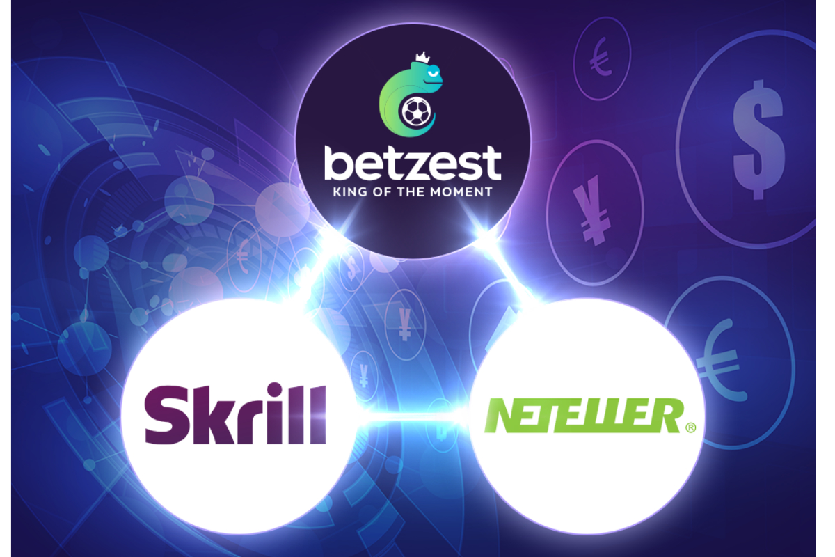 Online Casino and Sportsbook BETZEST™ goes live with payment providers Skrill and Neteller