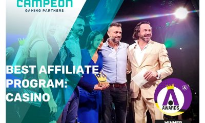 Campeón Gaming Partners wins Best Affiliate Program: Casino award at the iGB Affiliate Awards 2020