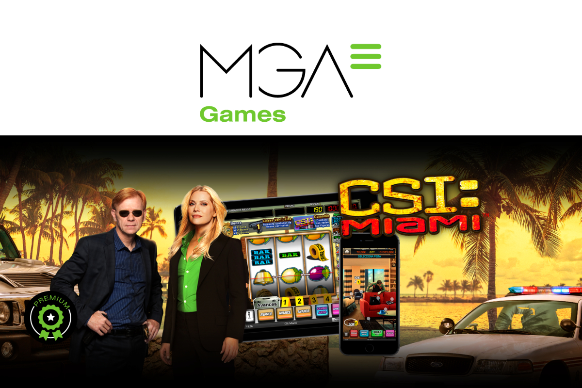 CSI: Miami, the new slot