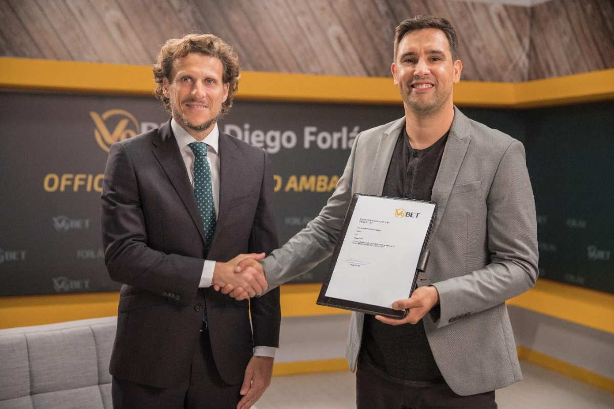 V9BET Announces Diego Forlán As Its First Ever Brand Ambassador