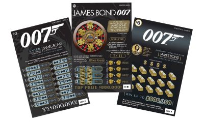 Scientific Games' New James Bond 007 Branded Games Off To A Blockbuster Start With 22 U.S. And International Lotteries Participating