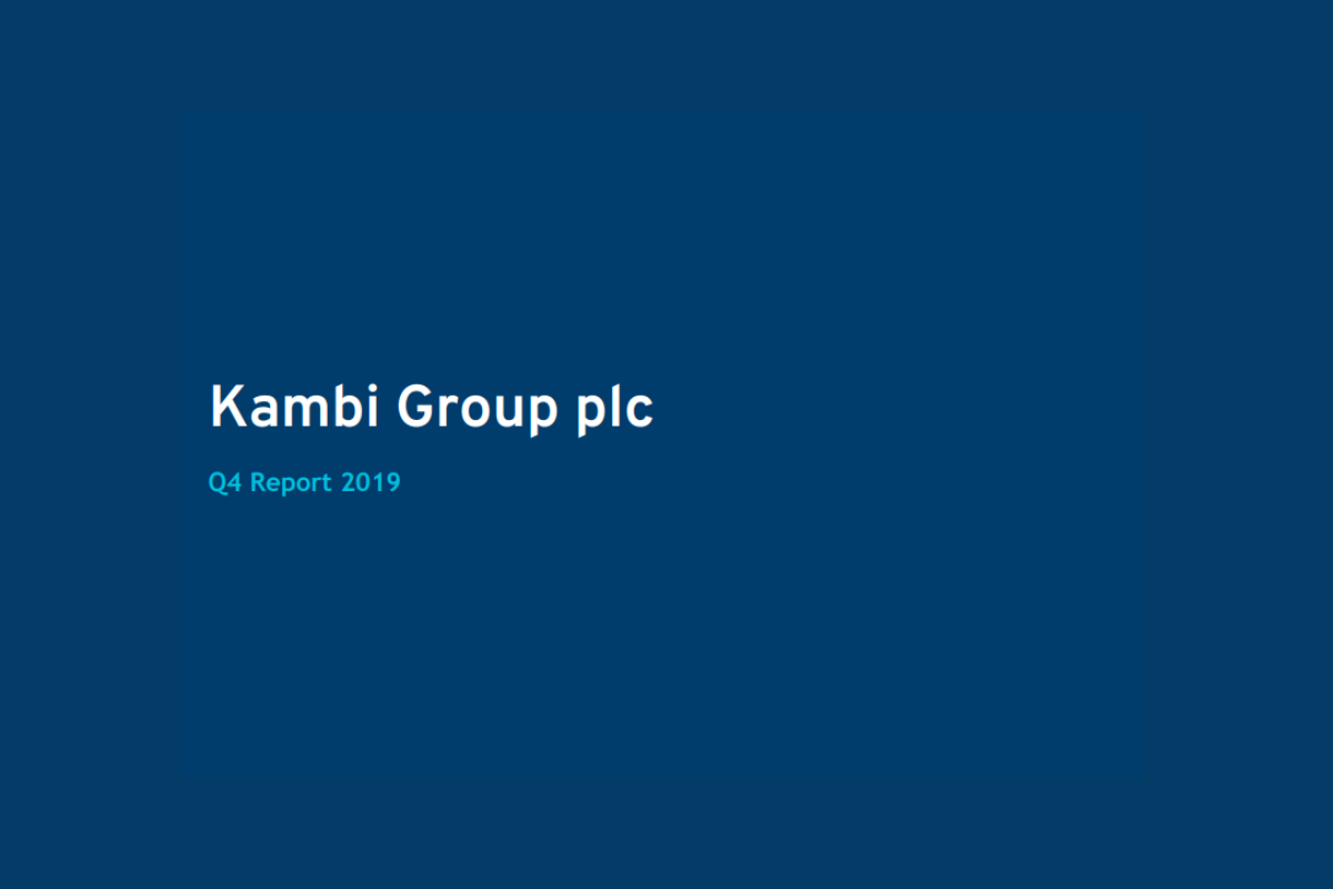 Kambi Group plc Q4 Report 2019