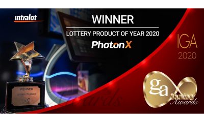 PhotonX Named “Lottery Product of the Year” at the IGA’s Awards 2020