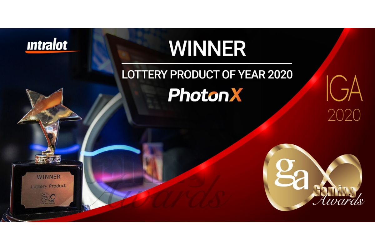 PhotonX Named “Lottery Product of the Year” at the IGA’s Awards 2020