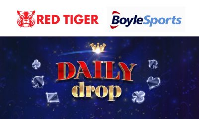 Red Tiger slots and Jackpots now available at BoyleSports