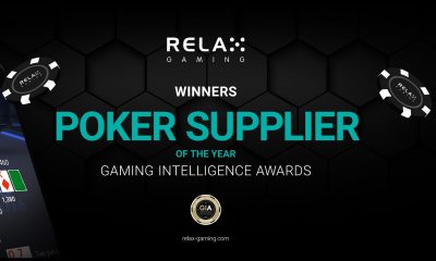 Relax Gaming crowned as Poker Supplier of the Year at Gaming Intelligence Awards