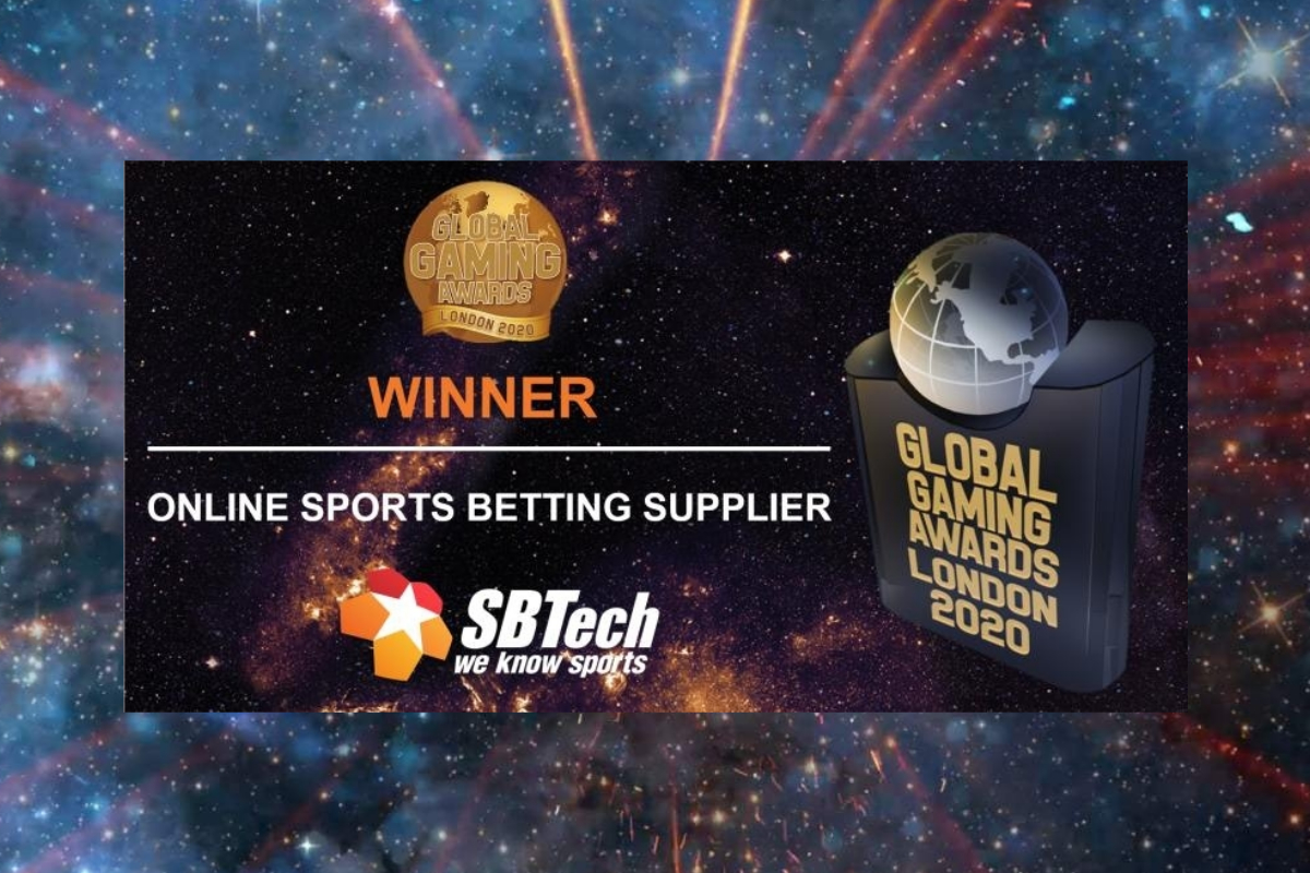 SBTech wins Online Sports Betting Supplier at 2020 Global Gaming Awards