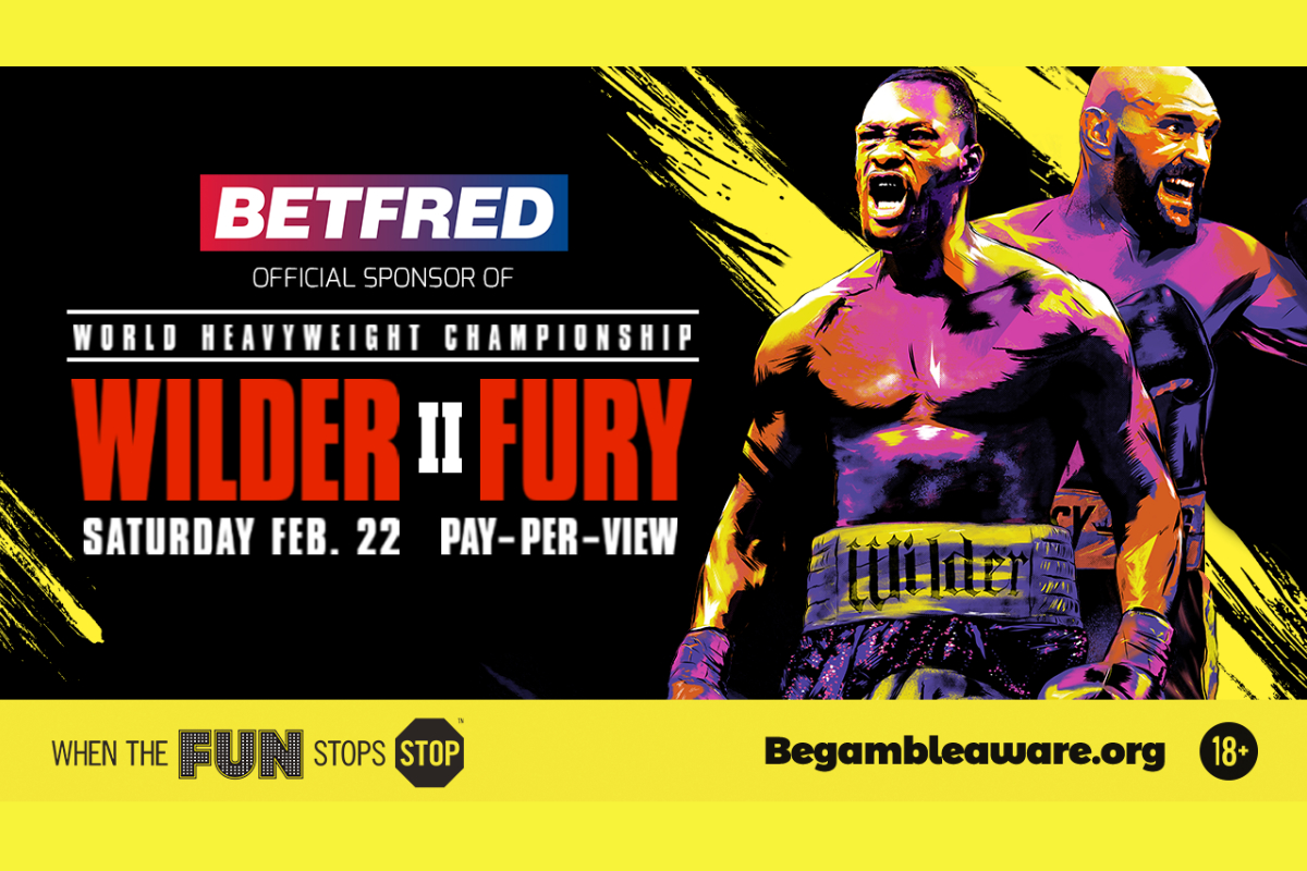 Betfred Official Sponsor Of Wilder vs Fury II