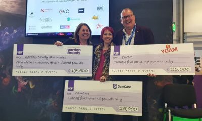 YGAM, GamCare and Gordon Moody Association named sponsorship recipients at ICE London
