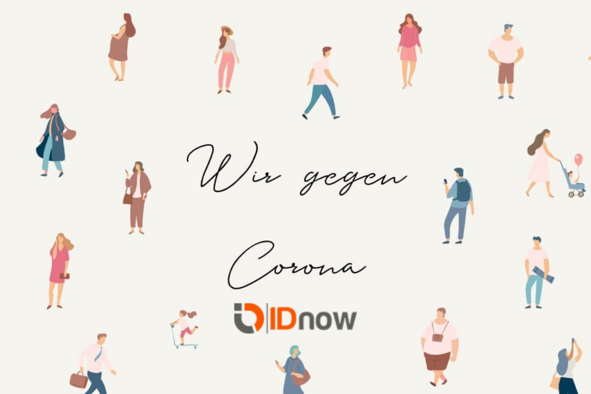 IDnow supports German-wide organisation "Wir gegen Corona" (We against Corona) with free identification of volunteers