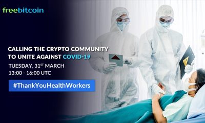 FreeBitco.in Organizes 10 Donation Hour events to Support Health Workers