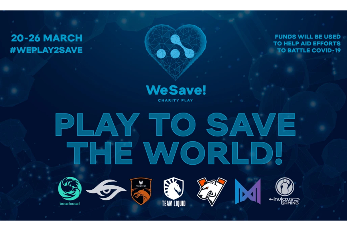 WeSave! Charity Play announcement
