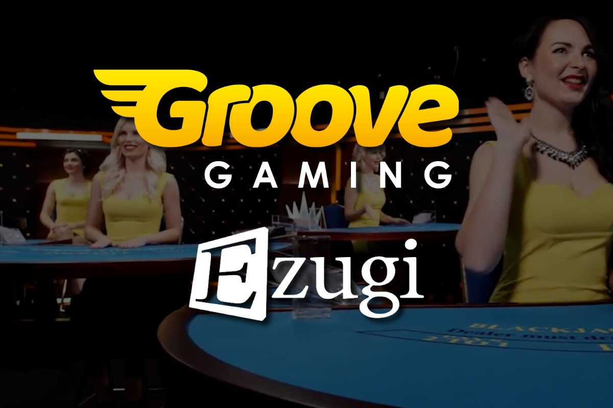 GrooveGaming announce more live content with Ezugi deal