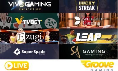 GrooveGaming reports rapid uptake of live content and virtual sports
